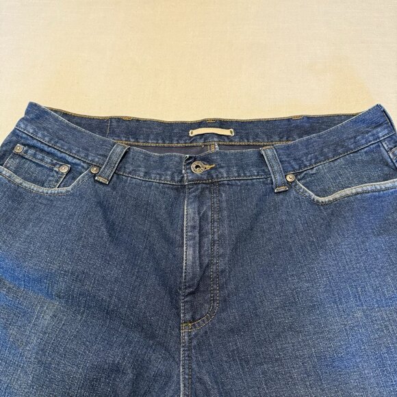 Men's L.L. Bean Fully Lined Work Wear Denim Jeans - 38 x 30 - Actual 36 - 29 - Picture 5 of 6